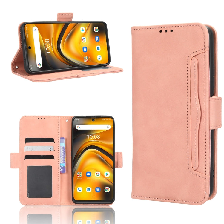 For Umidigi A13 Pro 5G Skin Feel Calf Texture Card Slots Leather Phone Case