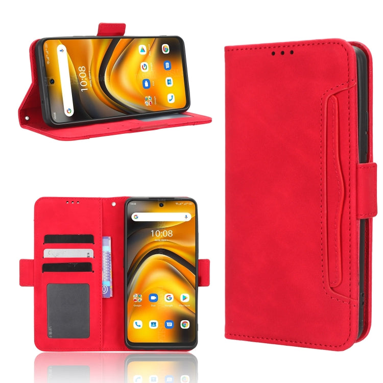 For Umidigi A13 Pro 5G Skin Feel Calf Texture Card Slots Leather Phone Case