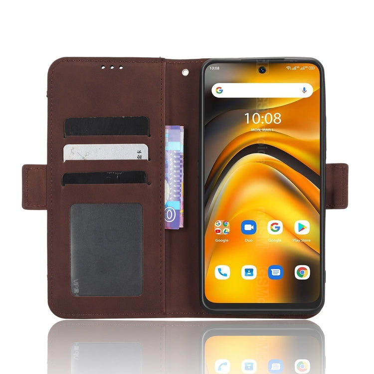 For Umidigi A13 Pro 5G Skin Feel Calf Texture Card Slots Leather Phone Case