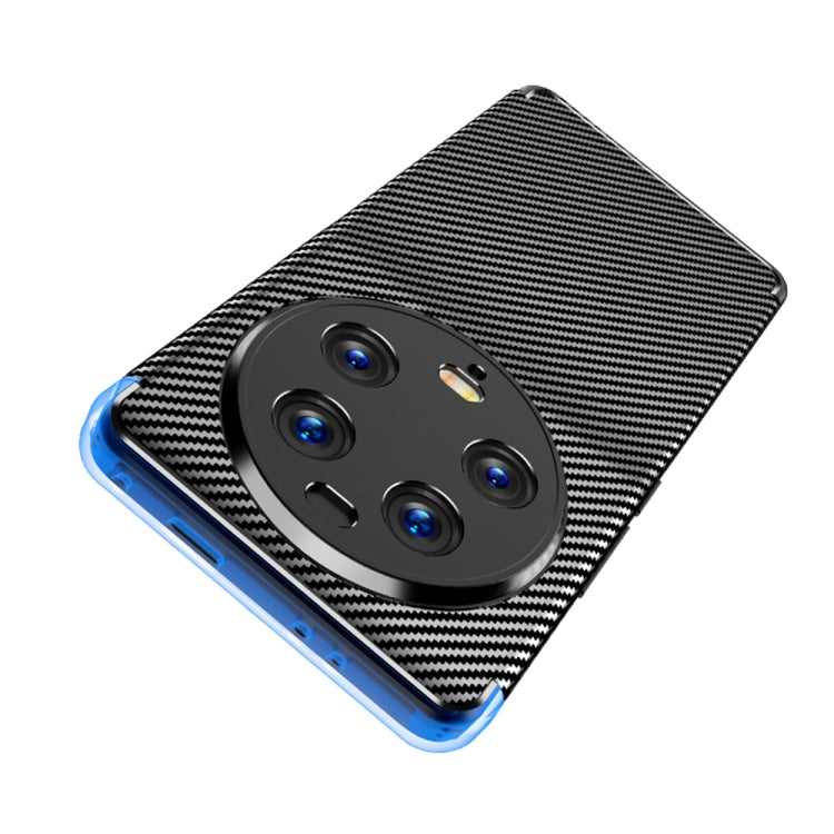 For Xiaomi 13 Ultra Carbon Fiber Texture Shockproof TPU Phone Case(Black)