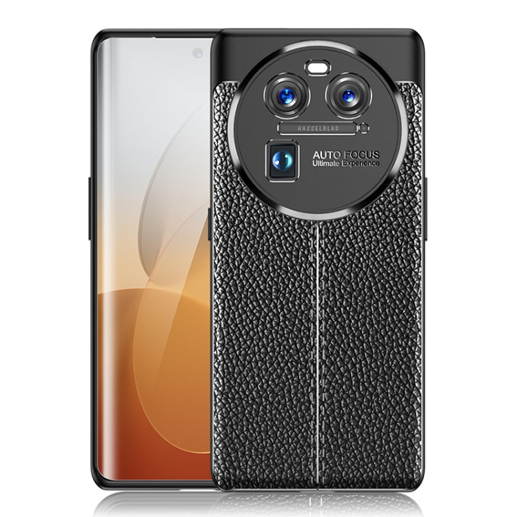 For OPPO Find X6 Litchi Texture Shockproof TPU Phone Case
