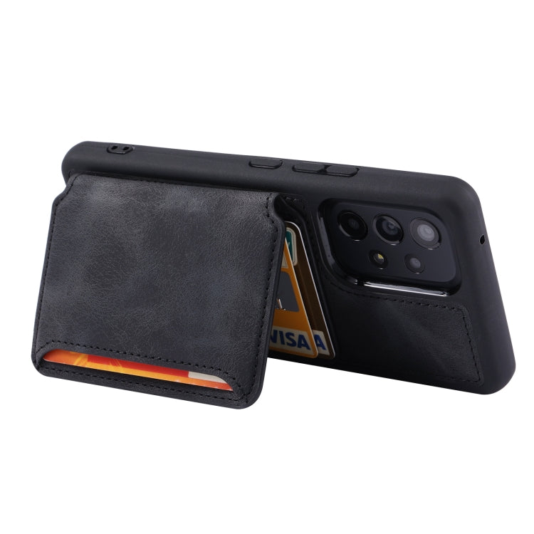 For Samsung Galaxy A53 5G Skin Feel Dream Anti-theft Brush Shockproof Portable Skin Card Bag Phone Case