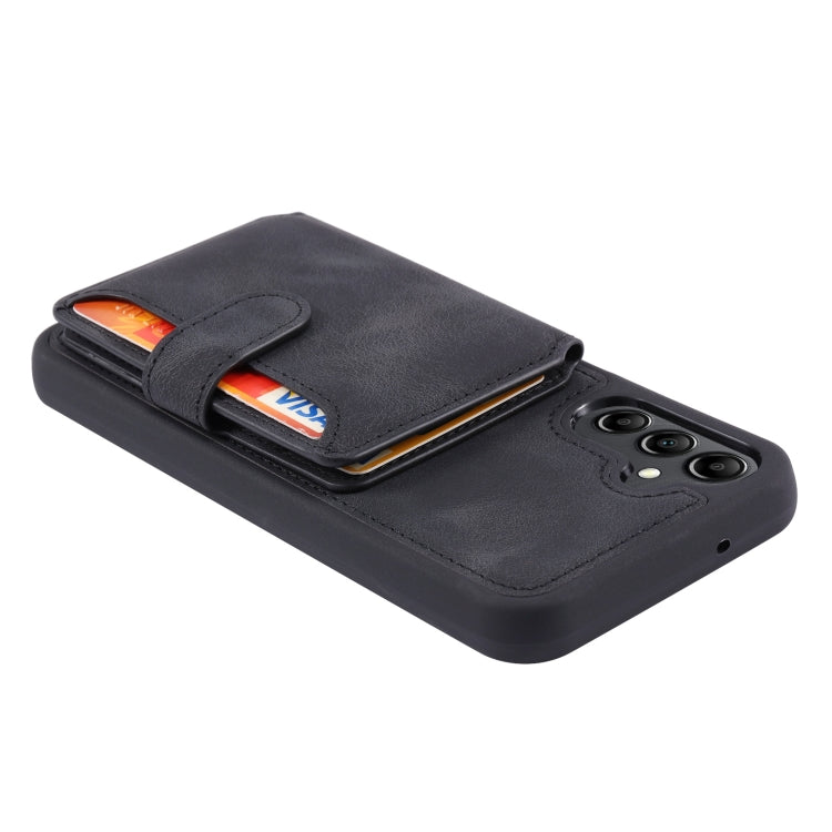For Samsung Galaxy A54 5G Skin Feel Dream Anti-theft Brush Shockproof Portable Skin Card Bag Phone Case