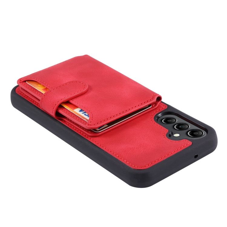 For Samsung Galaxy A54 5G Skin Feel Dream Anti-theft Brush Shockproof Portable Skin Card Bag Phone Case