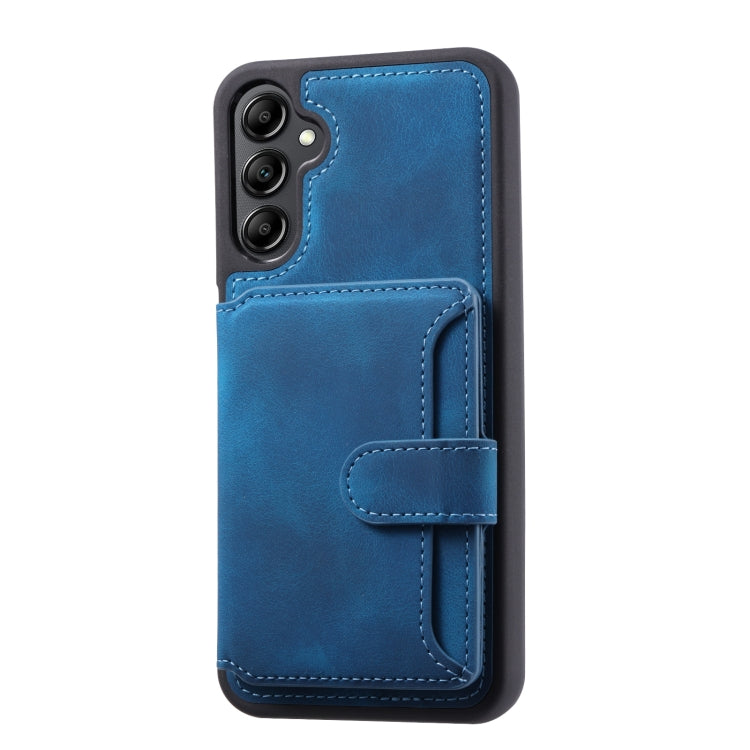 For Samsung Galaxy A54 5G Skin Feel Dream Anti-theft Brush Shockproof Portable Skin Card Bag Phone Case