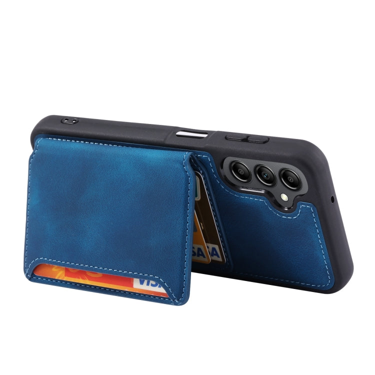 For Samsung Galaxy A54 5G Skin Feel Dream Anti-theft Brush Shockproof Portable Skin Card Bag Phone Case
