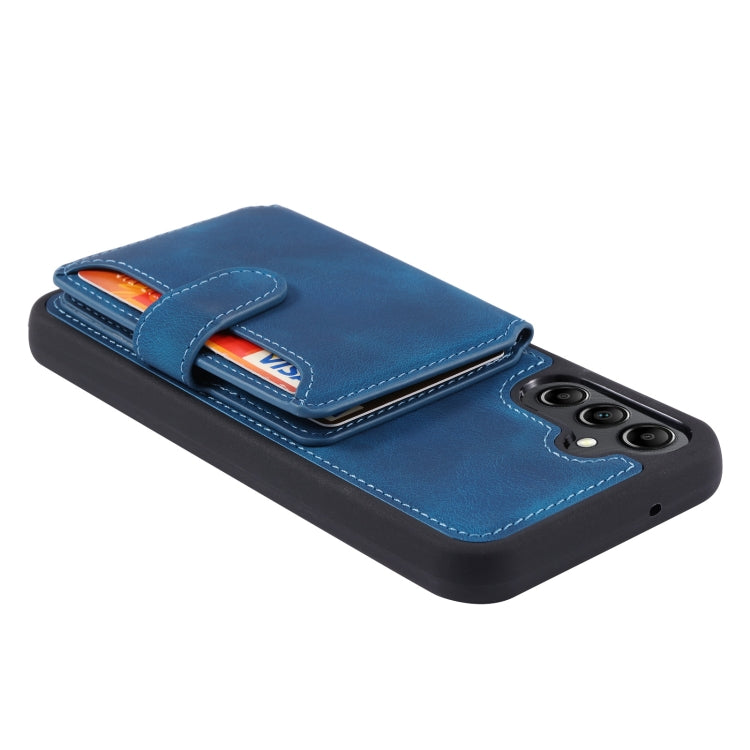 For Samsung Galaxy A54 5G Skin Feel Dream Anti-theft Brush Shockproof Portable Skin Card Bag Phone Case