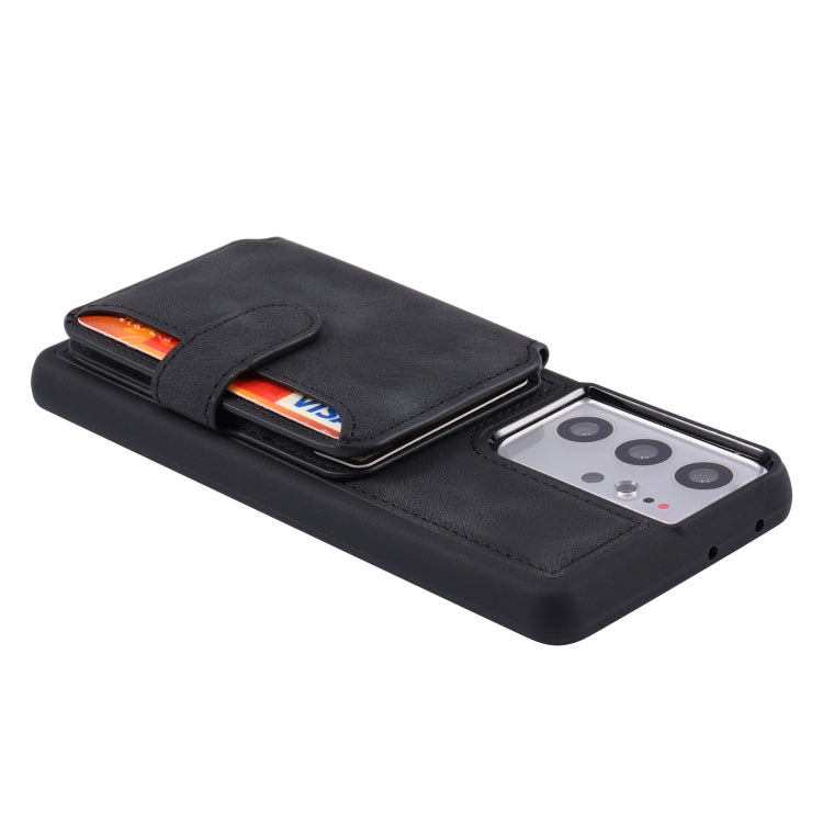 For Samsung Galaxy S20 Ultra Skin Feel Dream Anti-theft Brush Shockproof Portable Skin Card Bag Phone Case