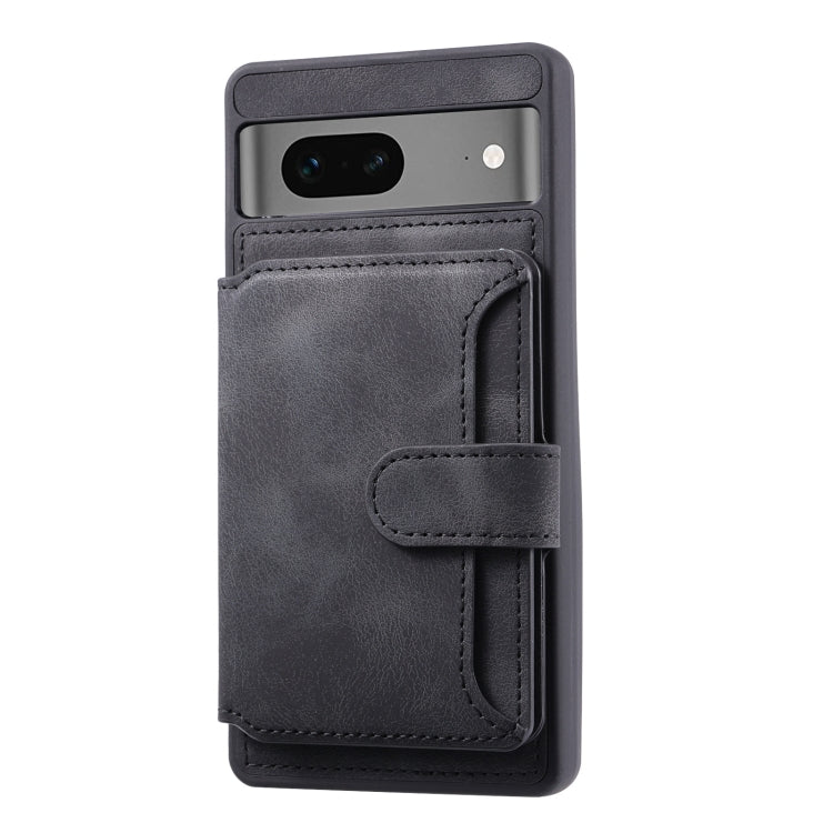 For Google Pixel 7 Pro 5G Skin Feel Dream Anti-theft Brush Shockproof Portable Skin Card Bag Phone Case
