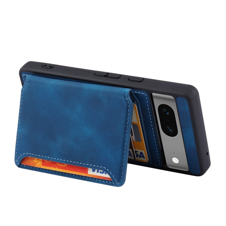 For Google Pixel 7 Pro 5G Skin Feel Dream Anti-theft Brush Shockproof Portable Skin Card Bag Phone Case