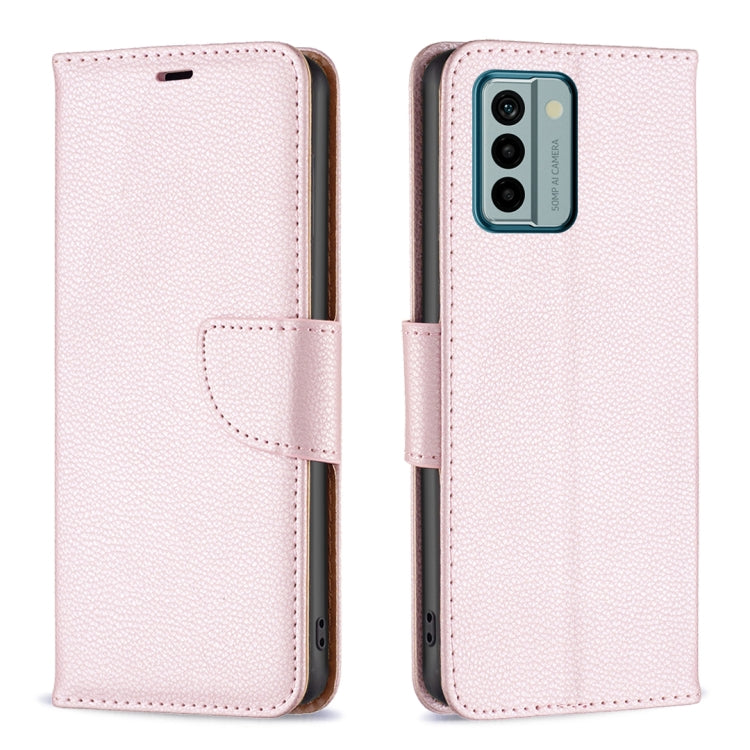 For Nokia G22 Litchi Texture Pure Color Leather Phone Case