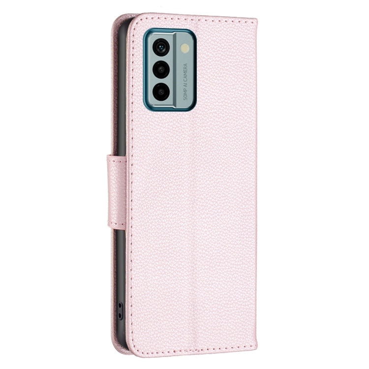 For Nokia G22 Litchi Texture Pure Color Leather Phone Case