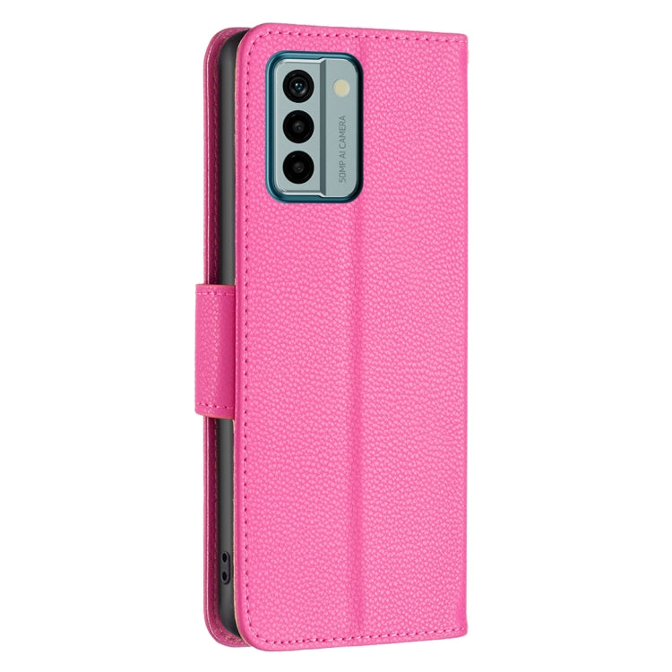 For Nokia G22 Litchi Texture Pure Color Leather Phone Case