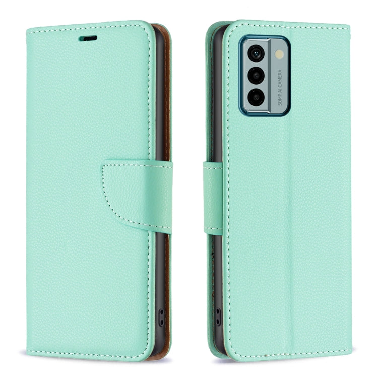 For Nokia G22 Litchi Texture Pure Color Leather Phone Case
