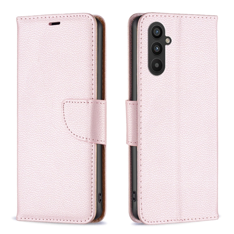 For Samsung Galaxy A24 4G Litchi Texture Pure Color Leather Phone Case