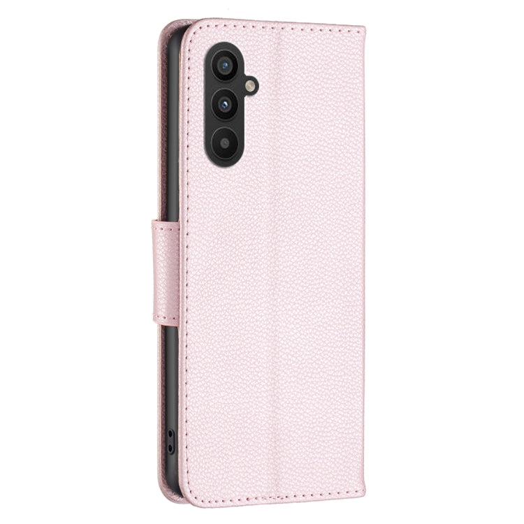 For Samsung Galaxy A24 4G Litchi Texture Pure Color Leather Phone Case