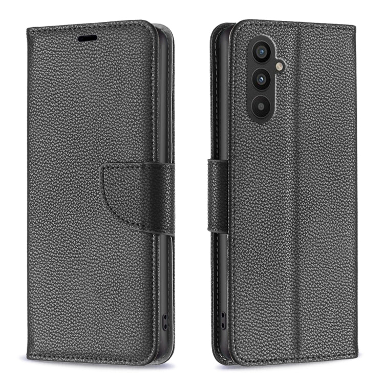 For Samsung Galaxy A24 4G Litchi Texture Pure Color Leather Phone Case