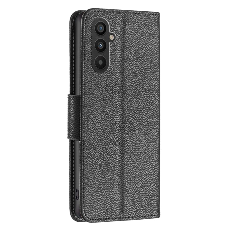 For Samsung Galaxy A24 4G Litchi Texture Pure Color Leather Phone Case