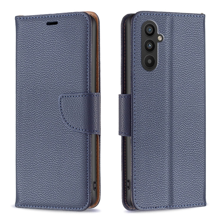 For Samsung Galaxy A24 4G Litchi Texture Pure Color Leather Phone Case