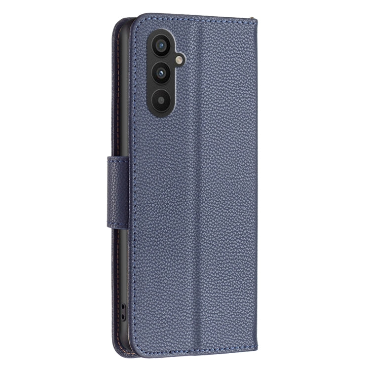 For Samsung Galaxy A24 4G Litchi Texture Pure Color Leather Phone Case