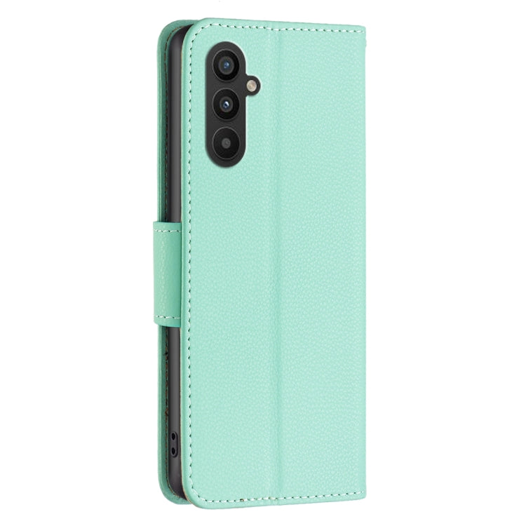 For Samsung Galaxy A24 4G Litchi Texture Pure Color Leather Phone Case