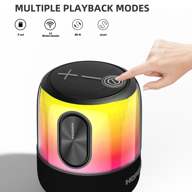 HOPESTAR SC-01 Waterproof LED Light Wireless Bluetooth Speaker