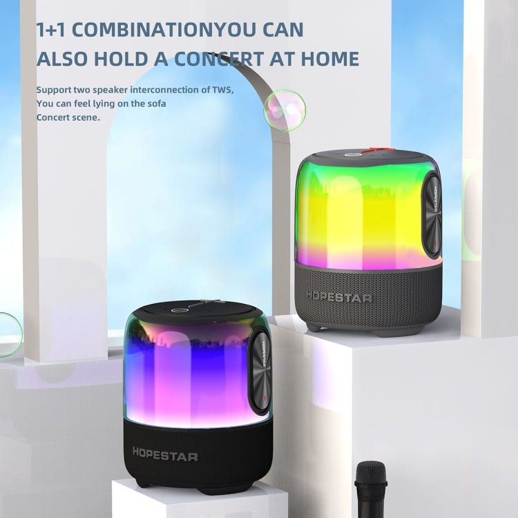 HOPESTAR SC-01 Waterproof LED Light Wireless Bluetooth Speaker