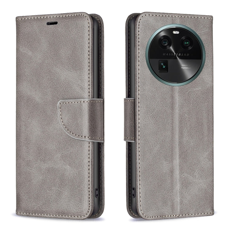 For OPPO Find X6 5G Lambskin Texture Leather Phone Case
