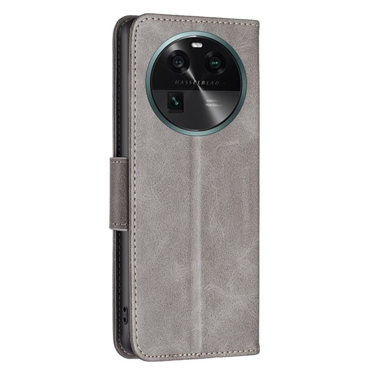 For OPPO Find X6 5G Lambskin Texture Leather Phone Case