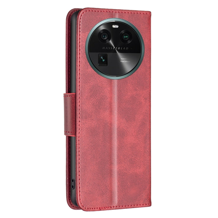 For OPPO Find X6 5G Lambskin Texture Leather Phone Case