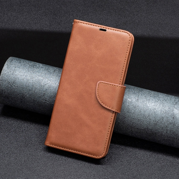 For Xiaomi Redmi Note 12 4G Global Lambskin Texture Leather Phone Case