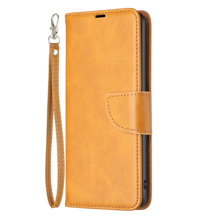For Xiaomi Redmi Note 12 4G Global Lambskin Texture Leather Phone Case