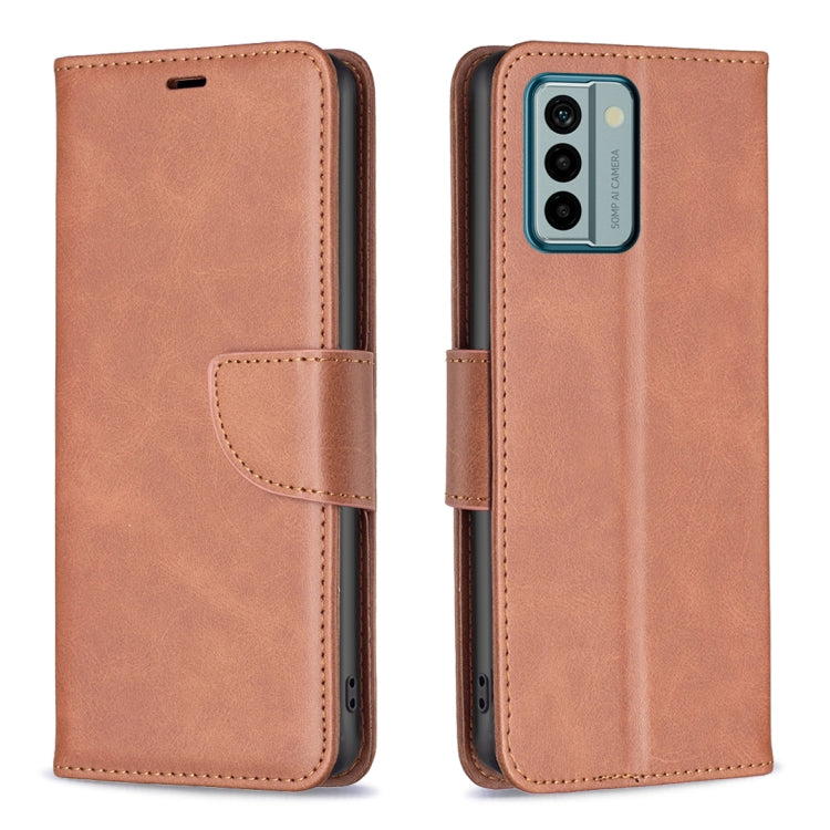 For Nokia G22 Lambskin Texture Leather Phone Case