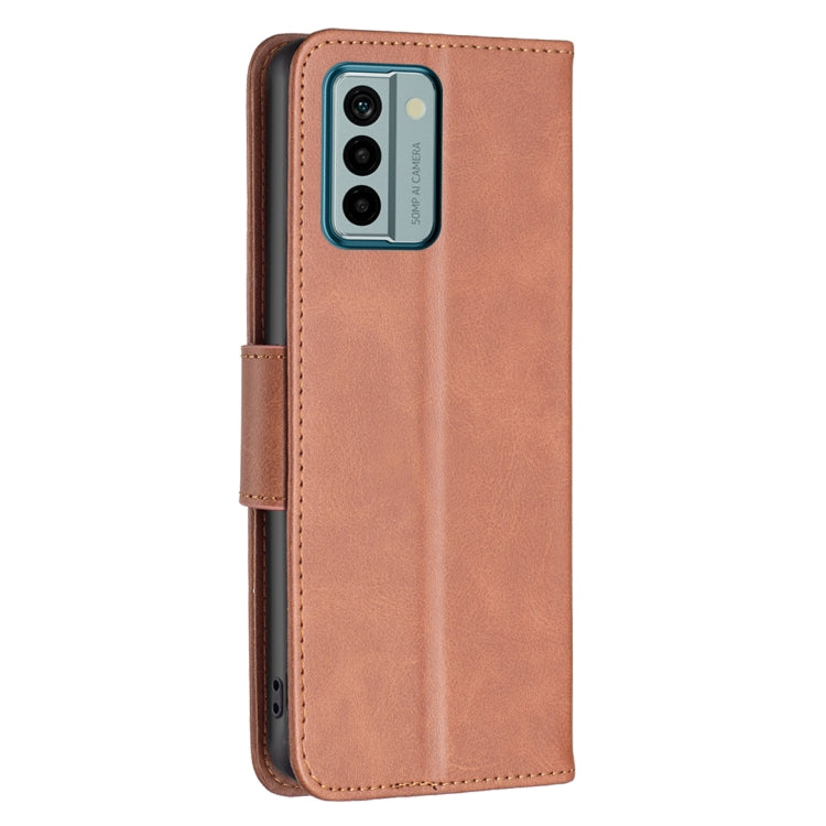 For Nokia G22 Lambskin Texture Leather Phone Case