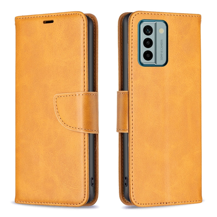 For Nokia G22 Lambskin Texture Leather Phone Case