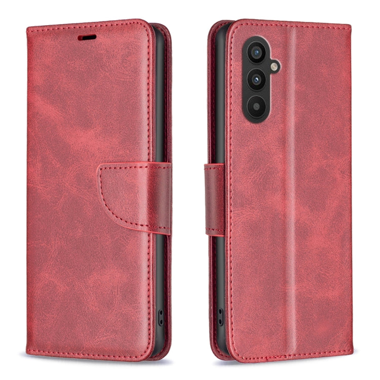 For Samsung Galaxy A24 4G Lambskin Texture Leather Phone Case