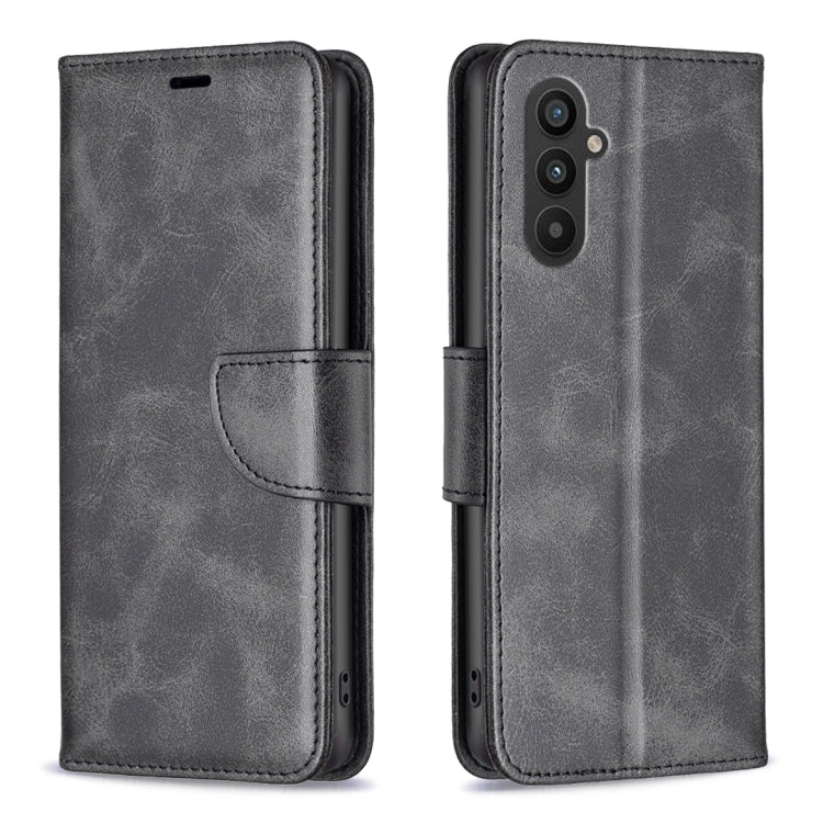 For Samsung Galaxy A24 4G Lambskin Texture Leather Phone Case