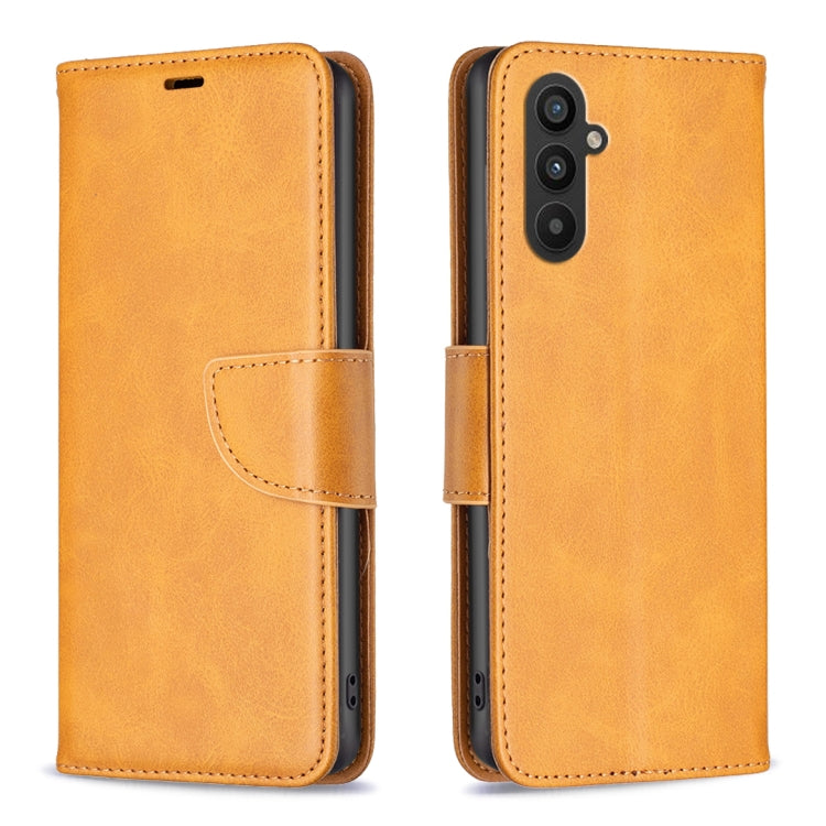 For Samsung Galaxy A24 4G Lambskin Texture Leather Phone Case
