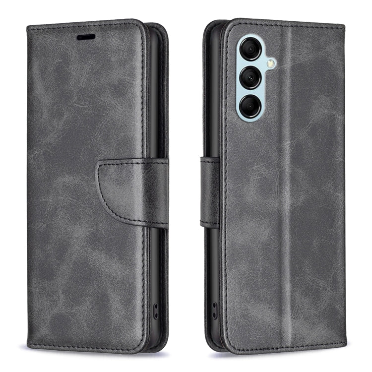 For Samsung Galaxy M14 5G Lambskin Texture Leather Phone Case