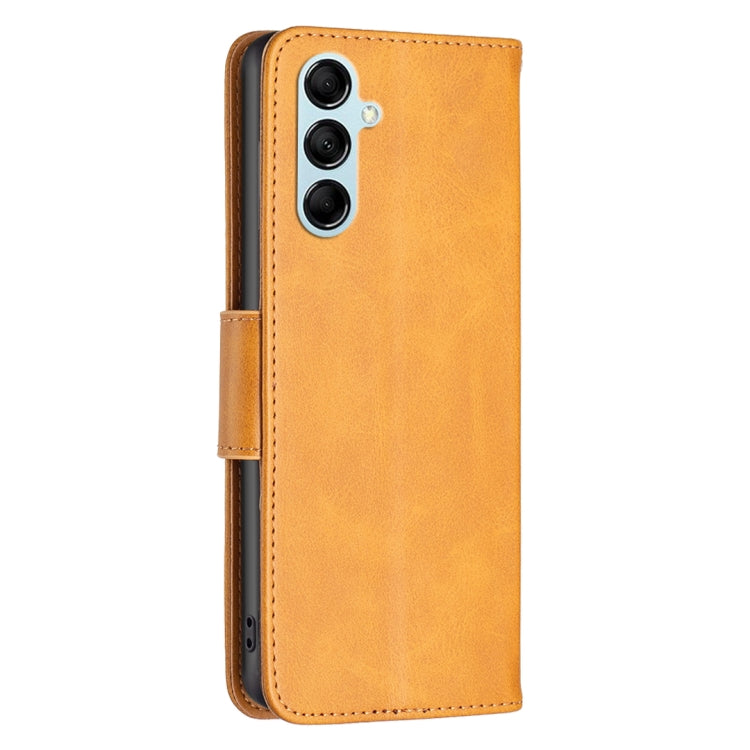 For Samsung Galaxy M14 5G Lambskin Texture Leather Phone Case