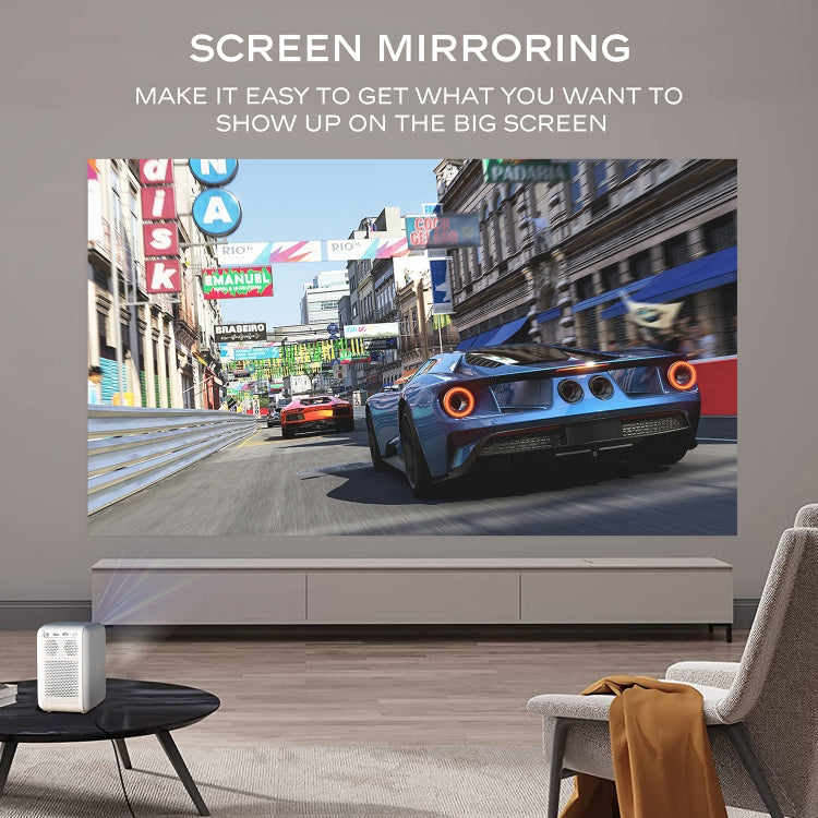 MECOOL KP2 1920x1080P 600ANSI Lumens Portable Mini LED Smart Projector