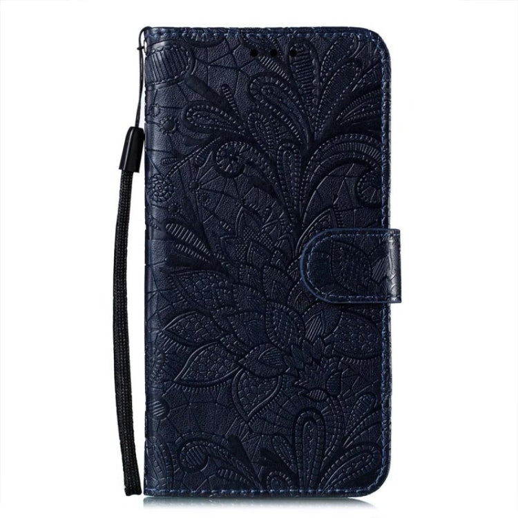 For Xiaomi Poco C40 Lace Flower Embossing Flip Leather Phone Case