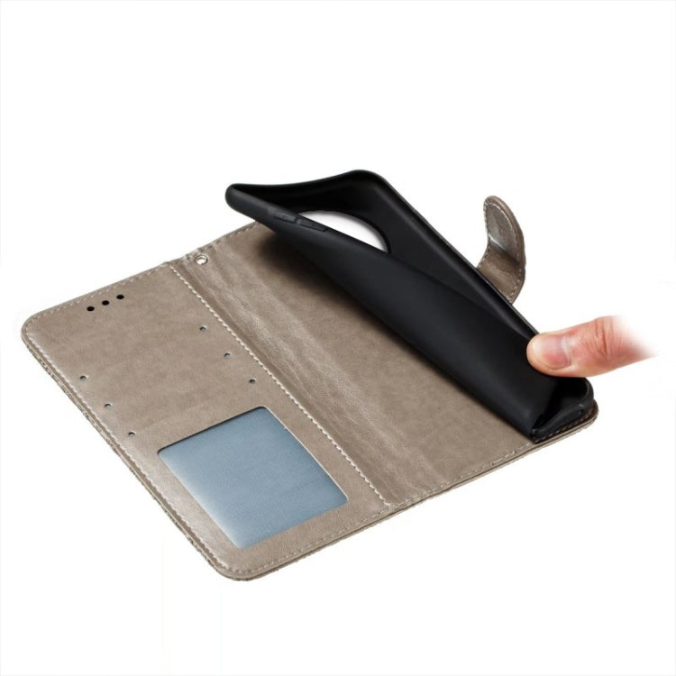 For Huawei Enjoy 50 Pro Lace Flower Embossing Flip Leather Phone Case