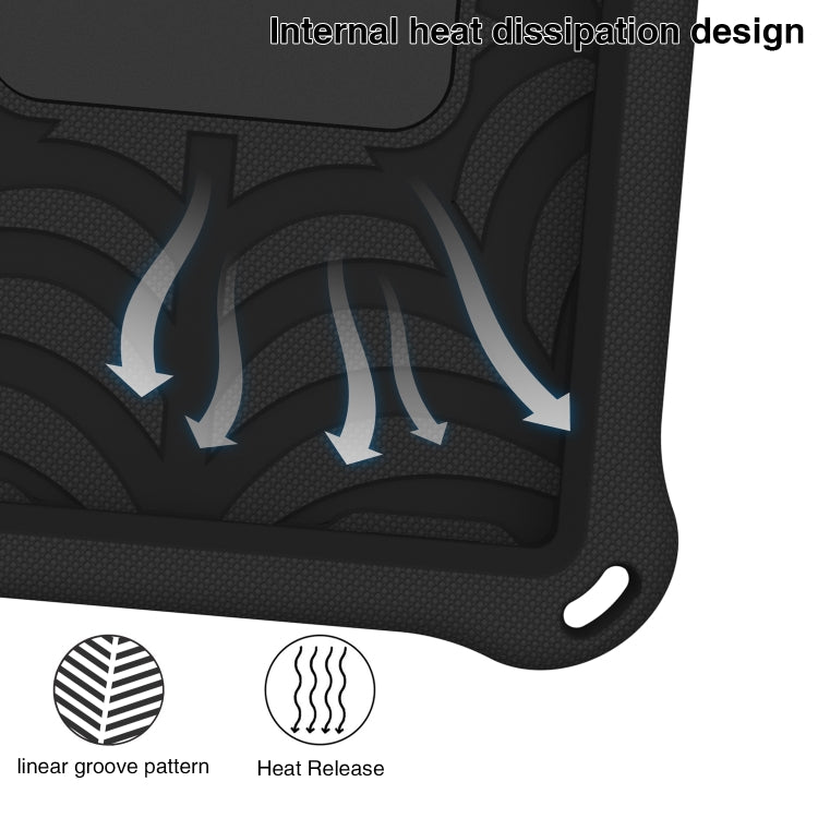 For Huawei MediaPad M6 8.4 Spider King Silicone Protective Tablet Case