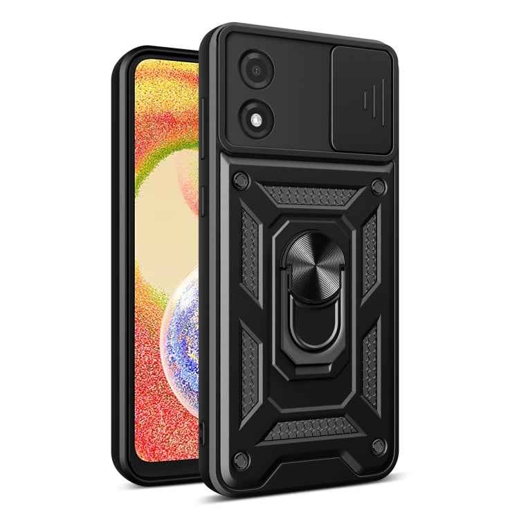 For Motorola Moto E13 4G Sliding Camera Cover Design TPU+PC Phone Case