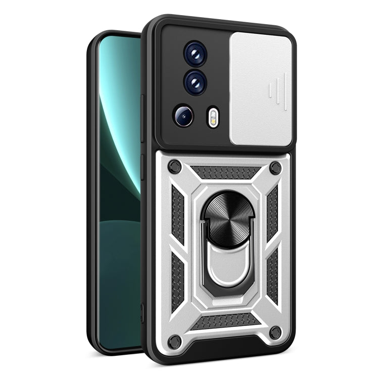 For Xiaomi Civi 2 5G / 13 Lite Sliding Camera Cover Design TPU+PC Phone Case