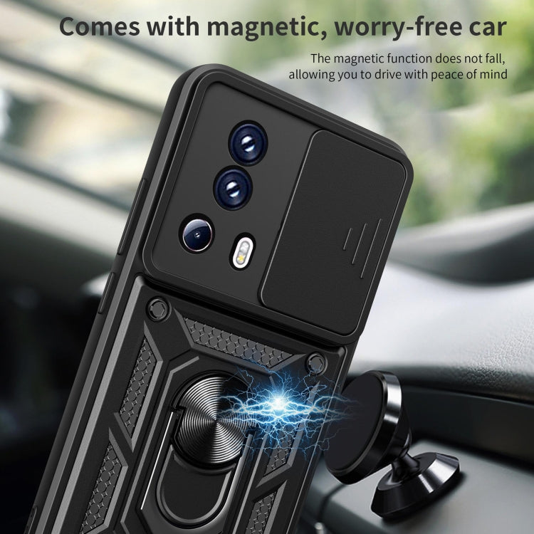 For Xiaomi Civi 2 5G / 13 Lite Sliding Camera Cover Design TPU+PC Phone Case