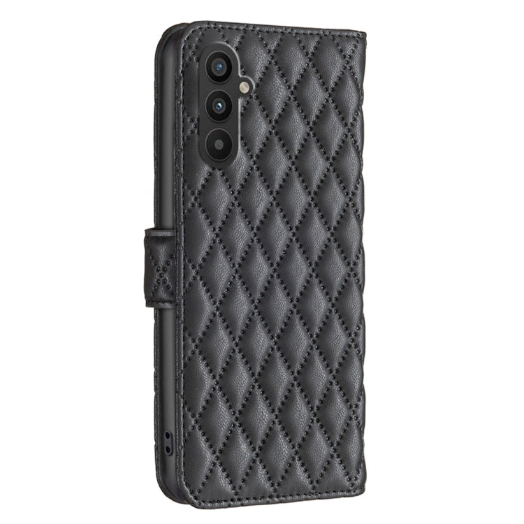 For Samsung Galaxy A24 4G Diamond Lattice Wallet Leather Flip Phone Case