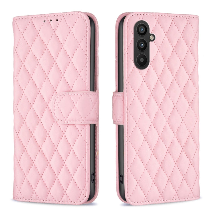 For Samsung Galaxy A24 4G Diamond Lattice Wallet Leather Flip Phone Case