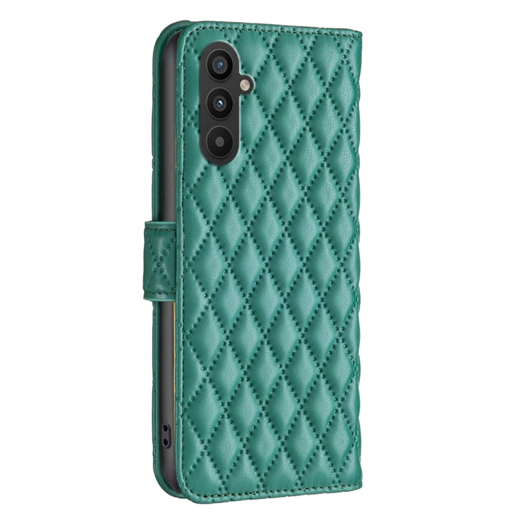 For Samsung Galaxy A24 4G Diamond Lattice Wallet Leather Flip Phone Case